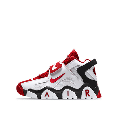 Nike Air Barrage Mid "White/Black-University Red" | AT7847-102