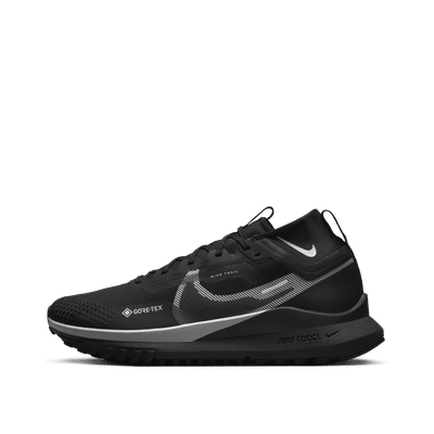 Nike React Pegasus Trail 4 Gore-Tex "Black/Wolf Grey-Reflective Silver" | DJ7926-001