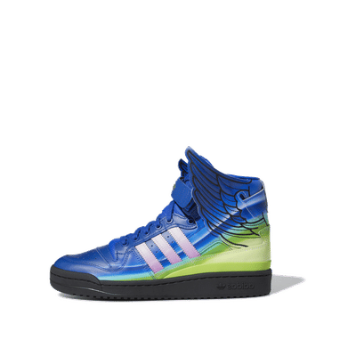 adidas x Jeremy Scott Forum High Wings 4.0 "Blue/Shock Pink/Light Pink" | GY4421