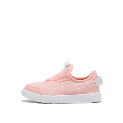 PUMA Courtflex V3 Kids "Peach Smoothie/Icy Blue" | 398880-02