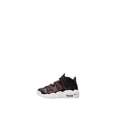 Nike Air More Uptempo "Black Fusion Red (GS)" | DJ4610-001