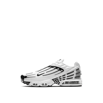 Nike Air Max Plus 3 Leather "White/Black" | CK6716-100