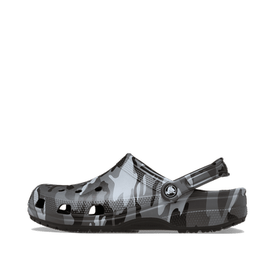 Crocs Classic Camouflage Clog "Black/Slate Grey" | 2119360DD