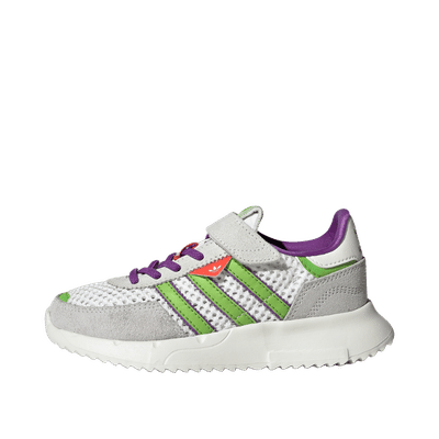 Adidas Retropy F2 "Core White / Semi Solar Green / Active Purple" | JR7997