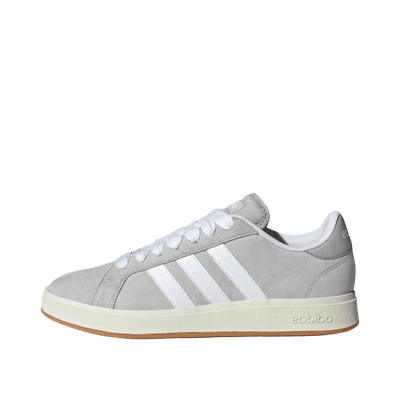 Adidas Grand Court Base 00s "Grey Two / Cloud White / Gum" | IH6185