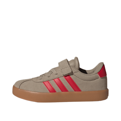 Adidas VL Court 3.0 "Blanch Cargo / Pure Ruby / Gold Metallic" | IH3961