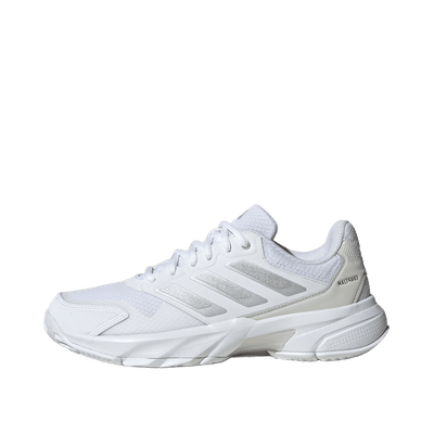 Adidas CourtJam Control 3 "Cloud White / Silver Metallic / Grey One" | ID2457
