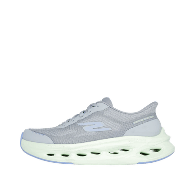 Skechers Slip-ins Max Cushioning Glide-Step Hartford CM "Grey/Lime" | 129403GYLM
