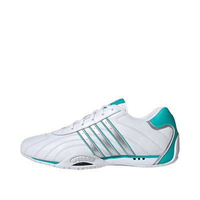 Adidas Adiracer Lo Mercedes AMG Petronas F1 Team "Cloud White / Matte Silver / Semi Mint Rush" | KJ1187