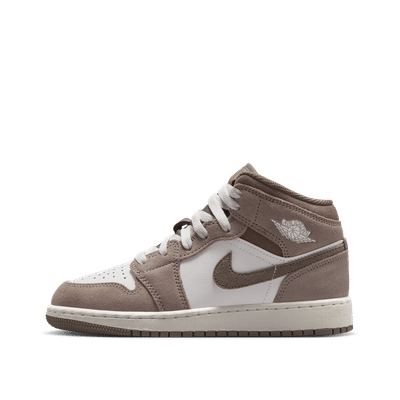Air Jordan 1 Mid GS "Beige/Grey" | DQ8423-003
