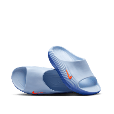 Nike ReactX Rejuven8 Slide "Hydrogen Blue/Total Orange-Blue Crystal" | HV4479-405