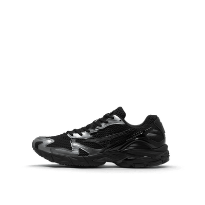 Mizuno Wave Rider 10 "Black/Black Sand/Metallic Gray" | D1GA261601