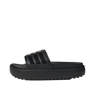 adidas Adilette Platform Slides "Core Black" | HQ6179