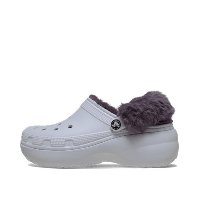 Crocs Classic Platform Fuzz Lined Clog "Frosted Grape" | 2128545BO