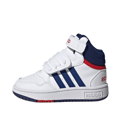 Adidas Hoops Mid "Cloud White / Victory Blue / Better Scarlet" | GZ9650
