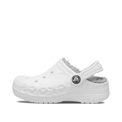 Crocs Baya Lined Clog "White/Light Grey" | 20750011H