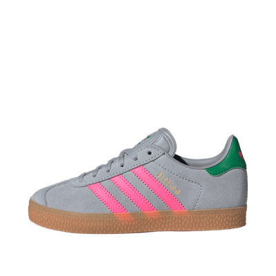 Adidas Gazelle "Halo Silver / Lucid Pink / Green" | IH6472