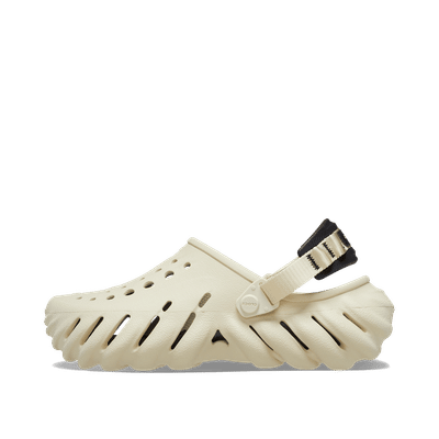 Crocs Echo Clog 'Bone Black' | Cream | Men's Size 2