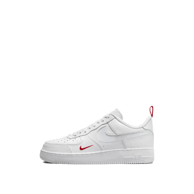 Nike Air Force 1 Low "Red Mini Swoosh" | DO6709-100
Nike Air Force 1 Low "White/Red Mini Swoosh" | DO6709-100