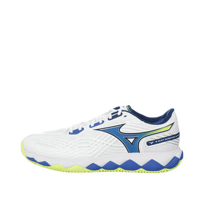 Mizuno Wave Enforce Tour 2 CC "White/Dazzling Blue/Lightning Yellow" | 61GC260320