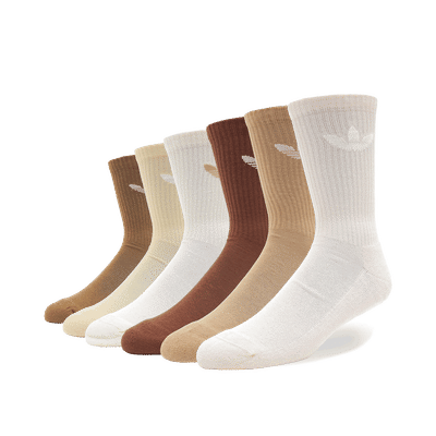 adidas Originals Trefoil Cushion Crew 6-Pack "Multicolor" | JY2678