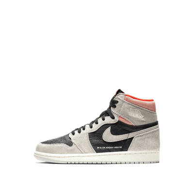 Air Jordan 1 High OG "Neutral Grey/Hyper Crimson/White/Black" | 555088-018