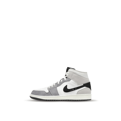 Air Jordan 1 Mid SE Craft "White/Cement Grey/Black" | DZ4136-002