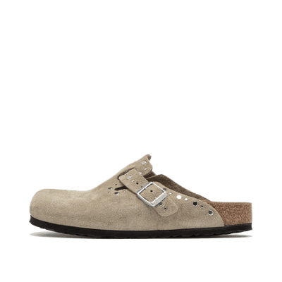 Birkenstock Boston Rivet Suede Leather Clog "Grey" | 1030437