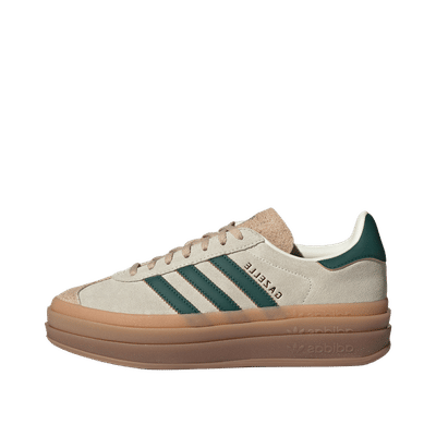 Adidas Gazelle Bold Wmns "Beige/Green/Gum" | ID7056