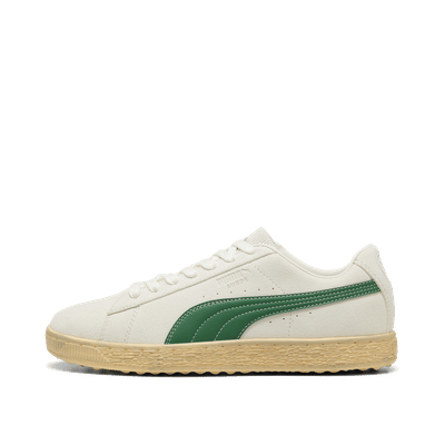 PUMA 30904 Suede Golf "Warm White/Luso Green" | 313216-01