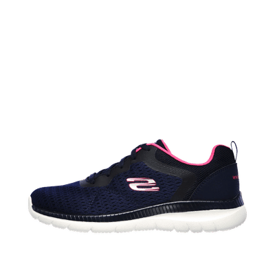 Skechers Bountiful - Quick Path "Navy/Hot Pink" | 12607NVHP