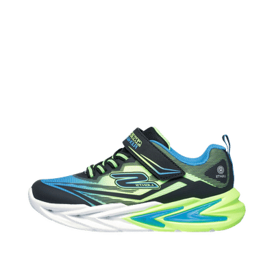 Skechers S Lights Flex-Glow Ultra "Black/Blue/Lime" | 400139LBBLM