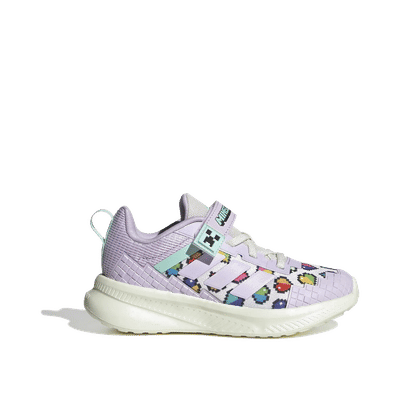 Adidas Minecraft Fortarun 4.0 EL "Violet" | JR1950