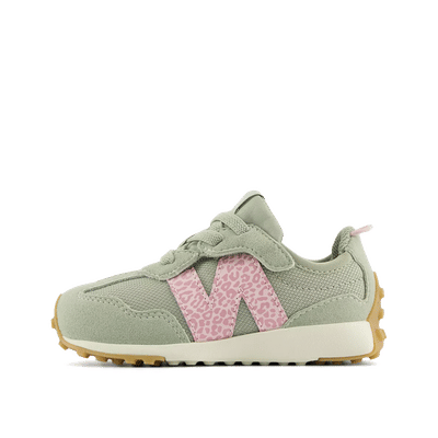 New Balance 327 New-B Hook & Loop "Pink/Green" | NW327WT
