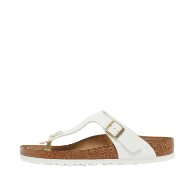 Birkenstock Gizeh BF Regular Fit Women "Patent White" | 1005299