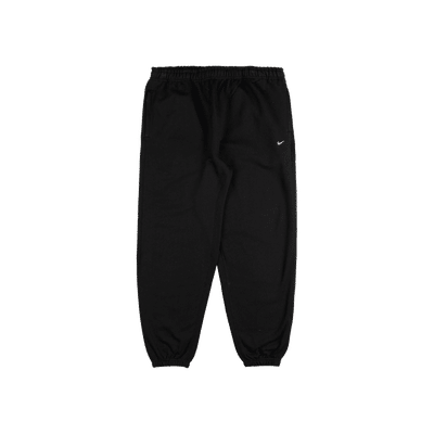 Nike Solo Swoosh Cuffed Fleece Pants "Black" | HV1088-010
