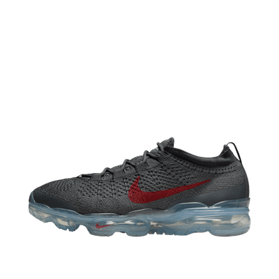 Nike Air VaporMax Flyknit "Dark Grey/Gym Red" | DV1678-019