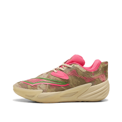 Puma All-Pro NITRO 2 "Flau'jae" "Sand Dune/Pure Pink/Green Fruit" | 312840-01