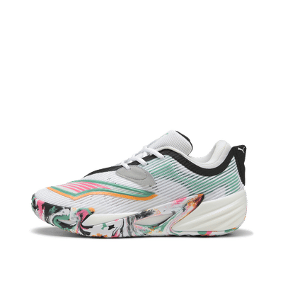 PUMA All-Pro NITRO 2 "White/Vibrant Green" | 312846-01