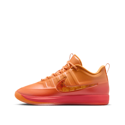 Nike Book 2 "Sundial/Medium Ash-Black-Safety Orange" | IB6687-700