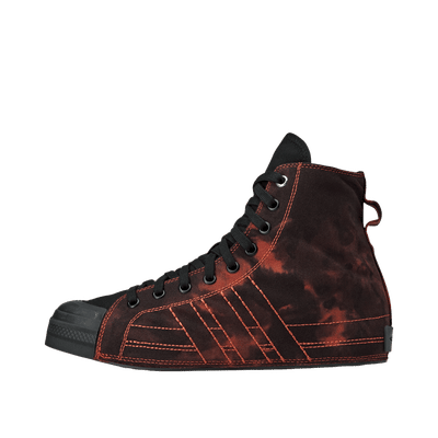 Y-3 Nizza Hi "Black/Tribe Orange/Black" | JQ8819