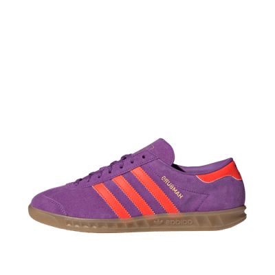 Adidas Hamburg Wmns "Active Purple / Solar Red / Gold Metallic" | JS0679