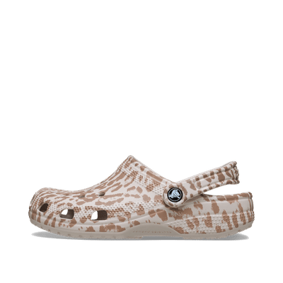 Crocs Classic Pop Animal Clog "Cocoa Crème" | 214153-2PL