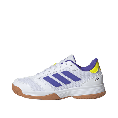 Adidas Ligra 8 "Cloud White / Solar Purple / Solar Lemon" | KK2037