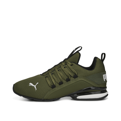 PUMA Axelion Refresh "Green Moss/Black/Feather Gray" | 377911-04