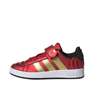 Adidas Marvel Avengers Grand Court "Better Scarlet / Matte Gold / Core Black" | HP3614