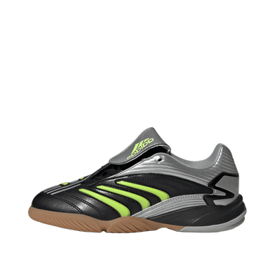 Adidas Predator Sala (GS) "Core Black / Signal Green / Silver Metallic" | JR4275