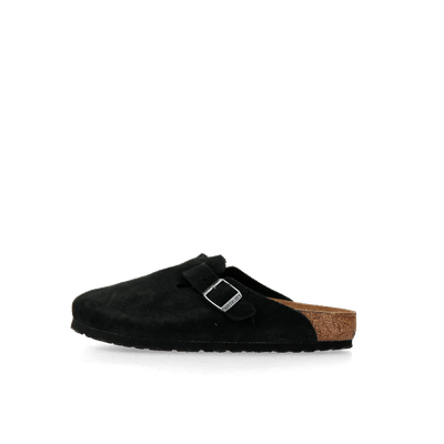 Birkenstock Boston Clog "Black Suede" | 1027142