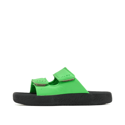 Veja Etna Bold Leather Slide "Green" | EM0221350B