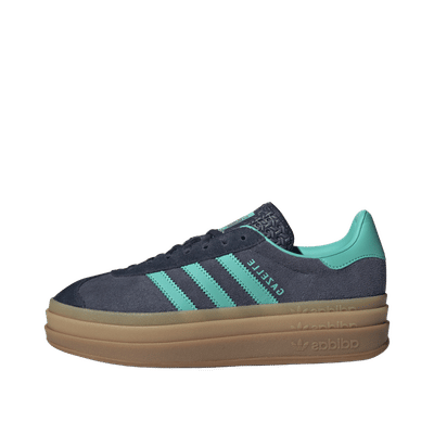 Adidas Gazelle Bold "Shadow Navy / Acid Mint / Legend Ink" | JQ6437